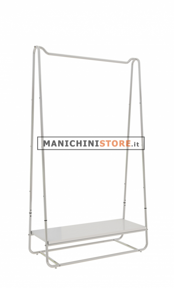 Clothing Racks with shelf 104.5 cm