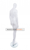 Manichino uomo Ch - 31M Bianco Lucido