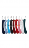 Coat hanger 38 x 4 cm - dark red velvet