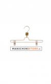 Child 28 cm metal hanger - gold aluminum