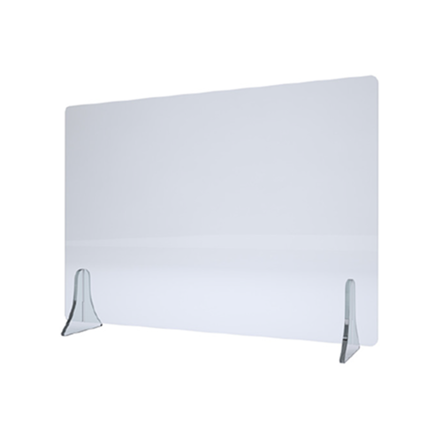 Protective partition plexiglass shield barrier cm3 b120