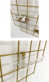 Plexiglass shelf 20,5 cm