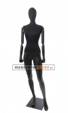 Manichino donna Plastic Lycra con braccia in legno - seconda scelta