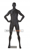 Male sport mannequin with egg head - fitness