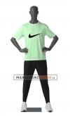 Male sport mannequin with egg head - fitness