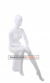 Tribal female mannequin - 4LZ Glossy White