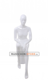 Tribal female mannequin - 4LZ Glossy White