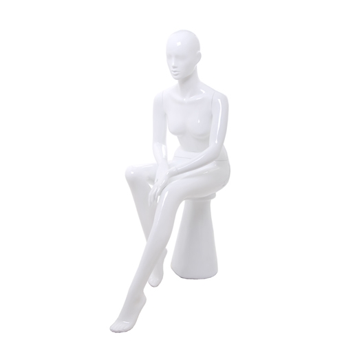 Tribal female mannequin - 4LZ Glossy White