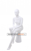 Tribal female mannequin - 4LZ Glossy White