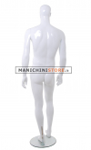 Manichino uomo Tribal - P2M Bianco Lucido