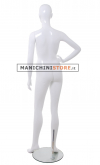 Tribal female mannequin - 9LS Glossy White