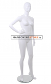 Tribal female mannequin - 9LS Glossy White