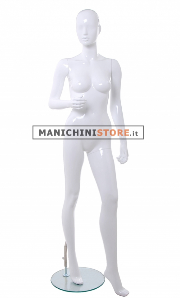 Tribal female mannequin - 13 Glossy White