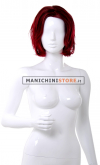 Tribal female mannequin - 13 Glossy White