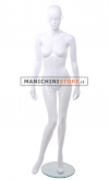 Tribal female mannequin - 1R Glossy White