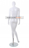 Tribal female mannequin - 1R Glossy White