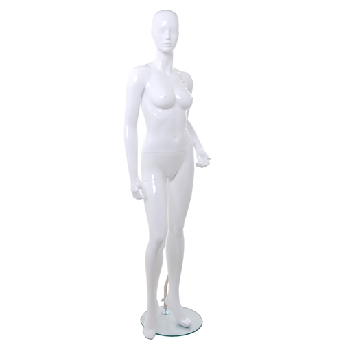 Tribal female mannequin - 14 Glossy White