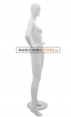 Tribal female mannequin - 1E Matt White