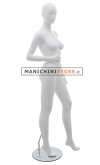 Tribal female mannequin - 13 Matt White