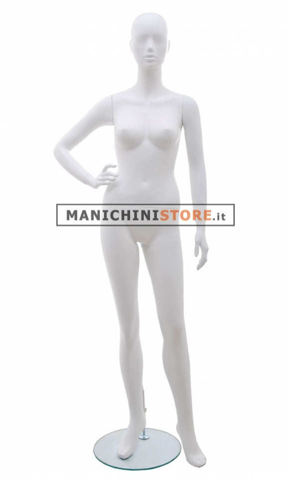 Tribal female mannequin - 9LS Matt White