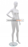 Tribal female mannequin - 9LS Matt White