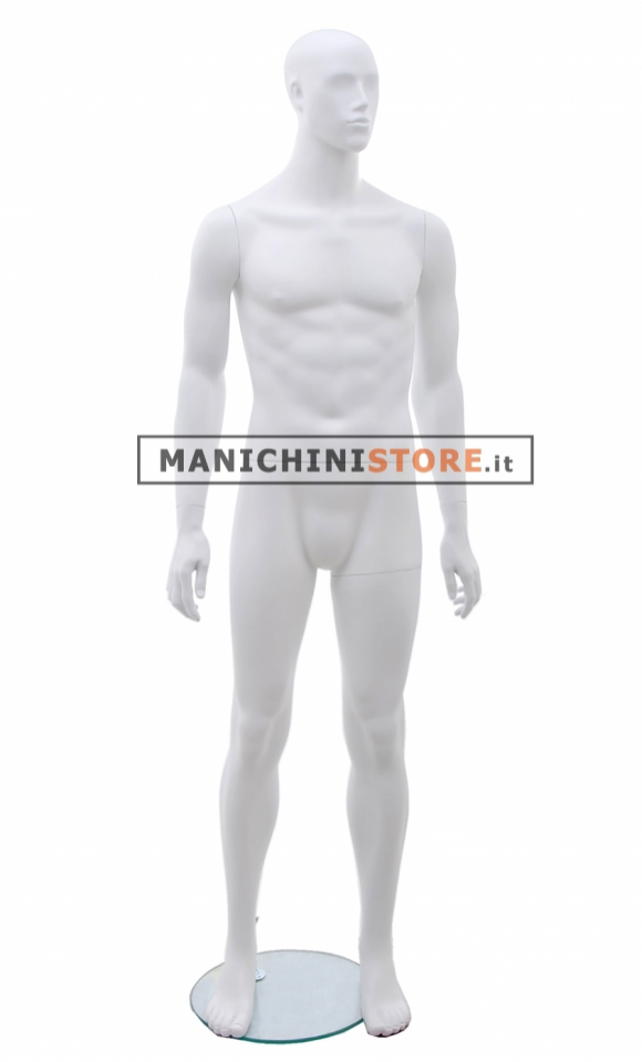 Tribal male mannequin - M4M Matt White