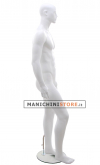 Tribal man mannequin - P2M Matt White