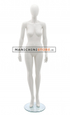 Egg head female mannequin - Vogue 3R White