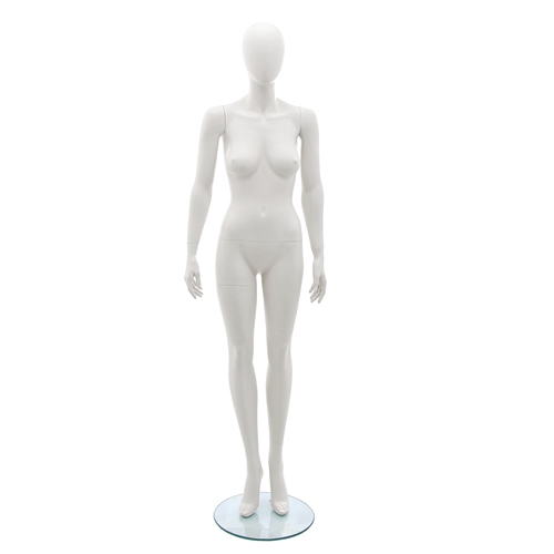 Egg head female mannequin - Vogue 3R White