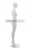 Egg head female mannequin - Vogue 3R White