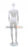 Egg head female mannequin - Vogue 14 White