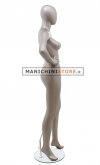 Egg head female mannequin - Vogue 9LS NICKEL