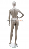 Egg head female mannequin - Vogue 9LS NICKEL