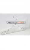 Metal coat hanger 40 cm - chromed