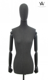 Busto donna Collection N°5 - Anthracite