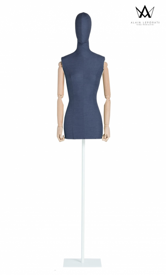 Female bust - Pastello Collection - Blue Navy