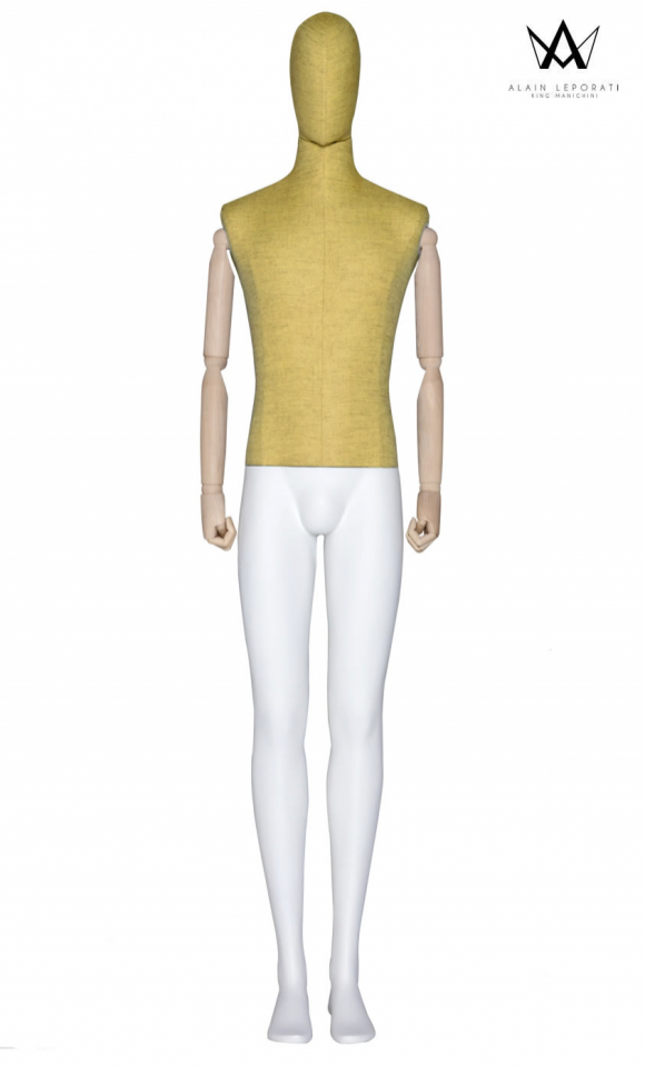 Male mannequin - Pastello Collection - Golden Yellow