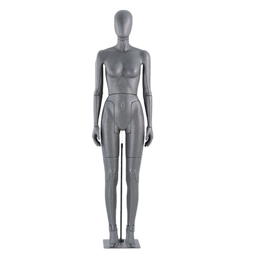 Jointed female mannequin