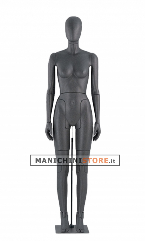 Jointed female mannequin