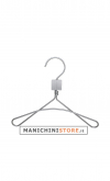 Child metal coat hanger 30 cm - aluminum