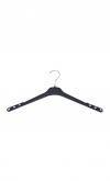 Plastic hanger 42 cm - black