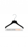 Plastic hanger 26 x 3 cm - black