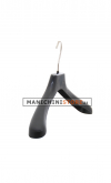 Shoulder hanger cm 38 x 5 - Black plastic