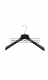 Plastic coat hanger 40 x 5 cm - black