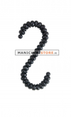 Black Crystal pearl S Hook