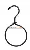 Black Aluminum Ring Hook