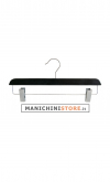 Wooden clip hanger cm 40 - pickled black