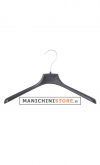 Hanger 42 x 2,5 cm. Black plastic