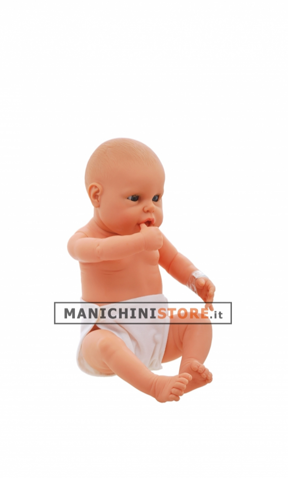 Doll mannequin 0-3 months - plastic