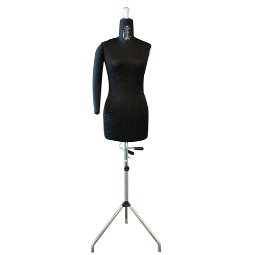 Female tailor bust variable size 42-54 with arm